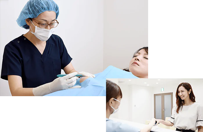女性の日本外科学会専門医による外科手術